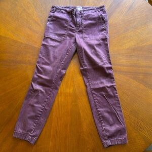 J. Crew stretch chino ankle length pants
